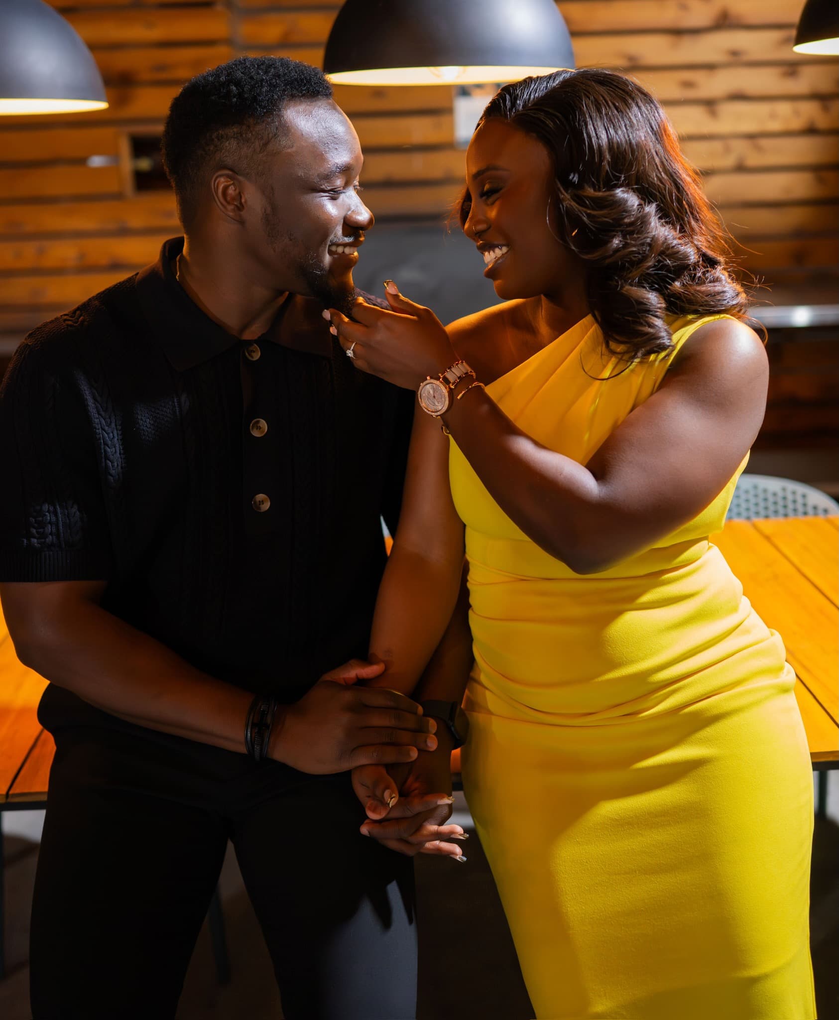 A favourite moment from Juwon and Femi's story