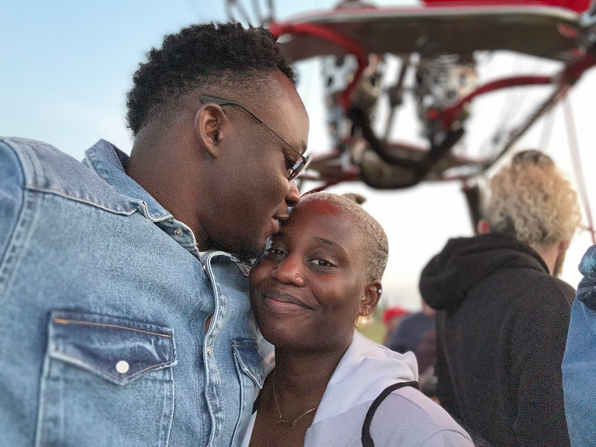 A favourite moment from Juwon and Femi's story