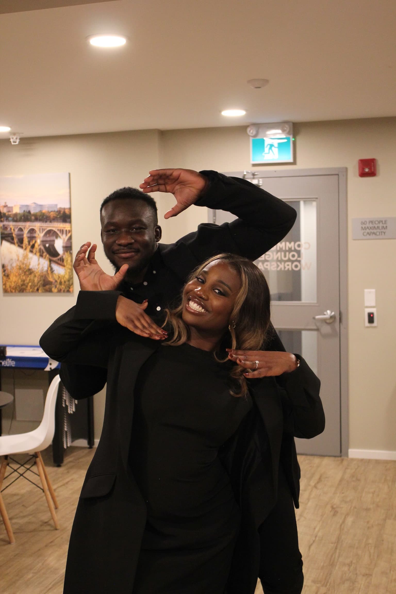 A favourite moment from Juwon and Femi's story