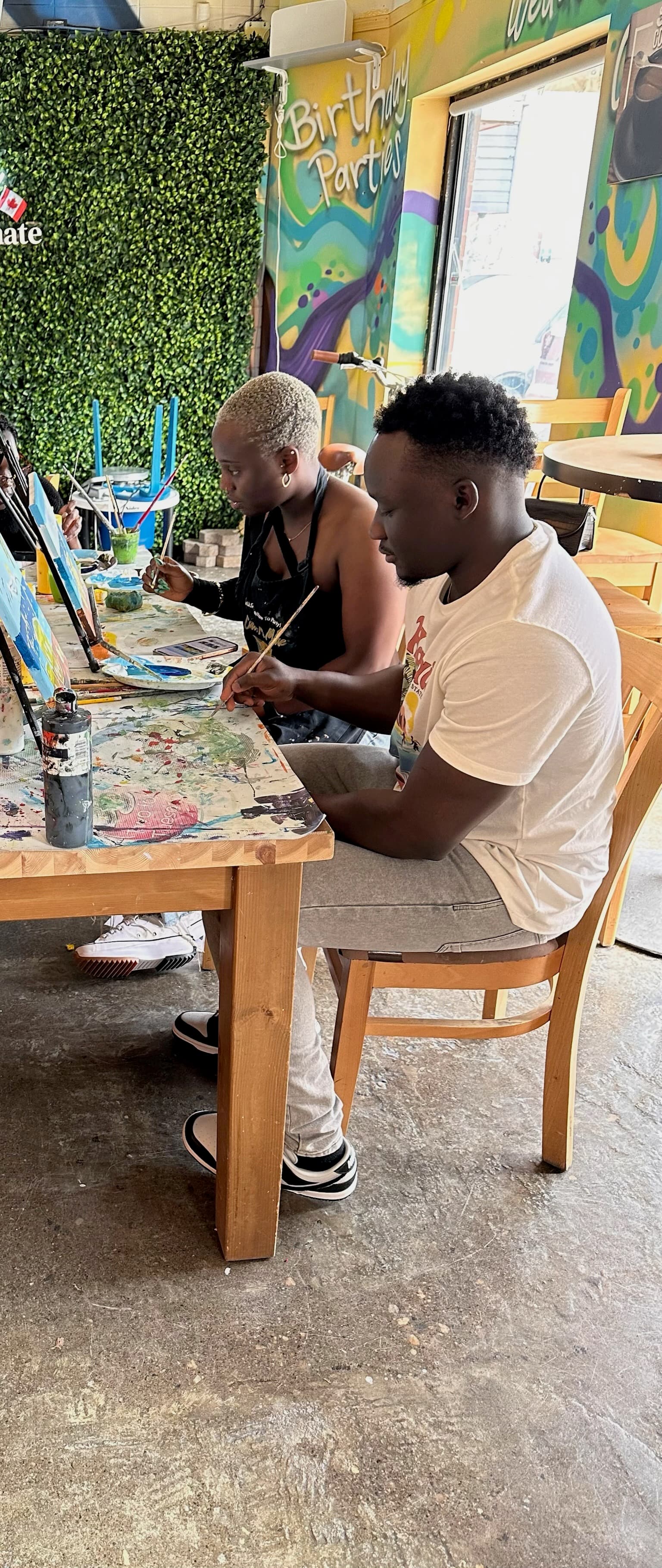 A favourite moment from Juwon and Femi's story