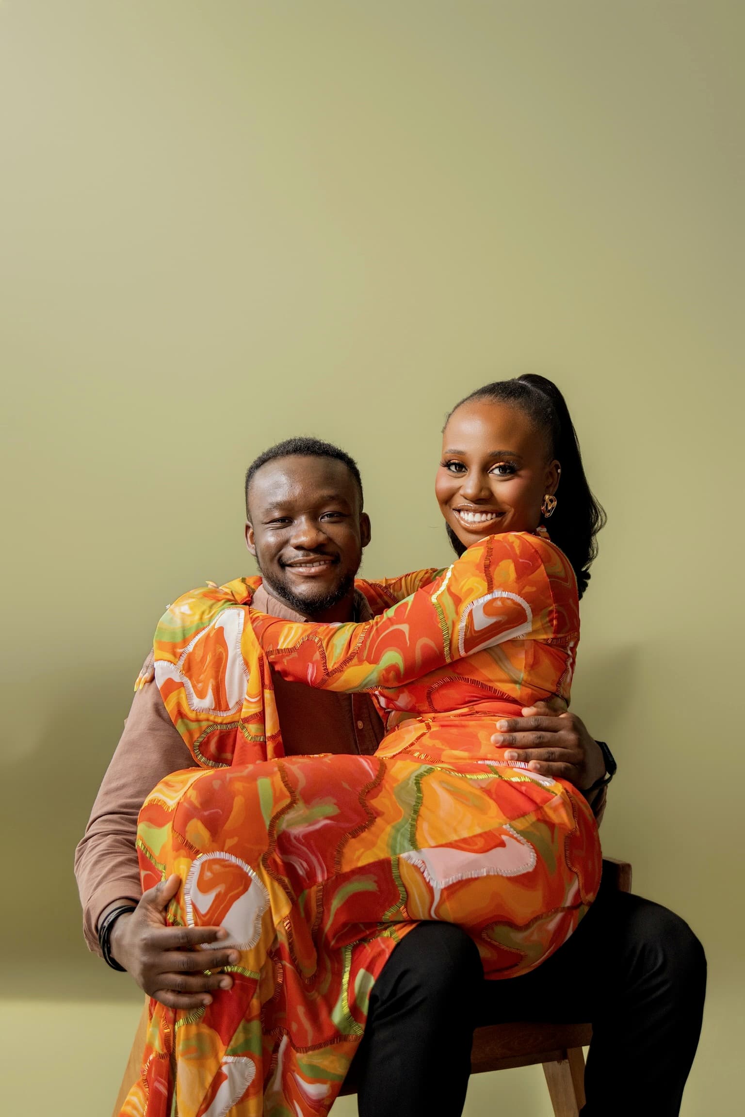 A favourite moment from Juwon and Femi's story
