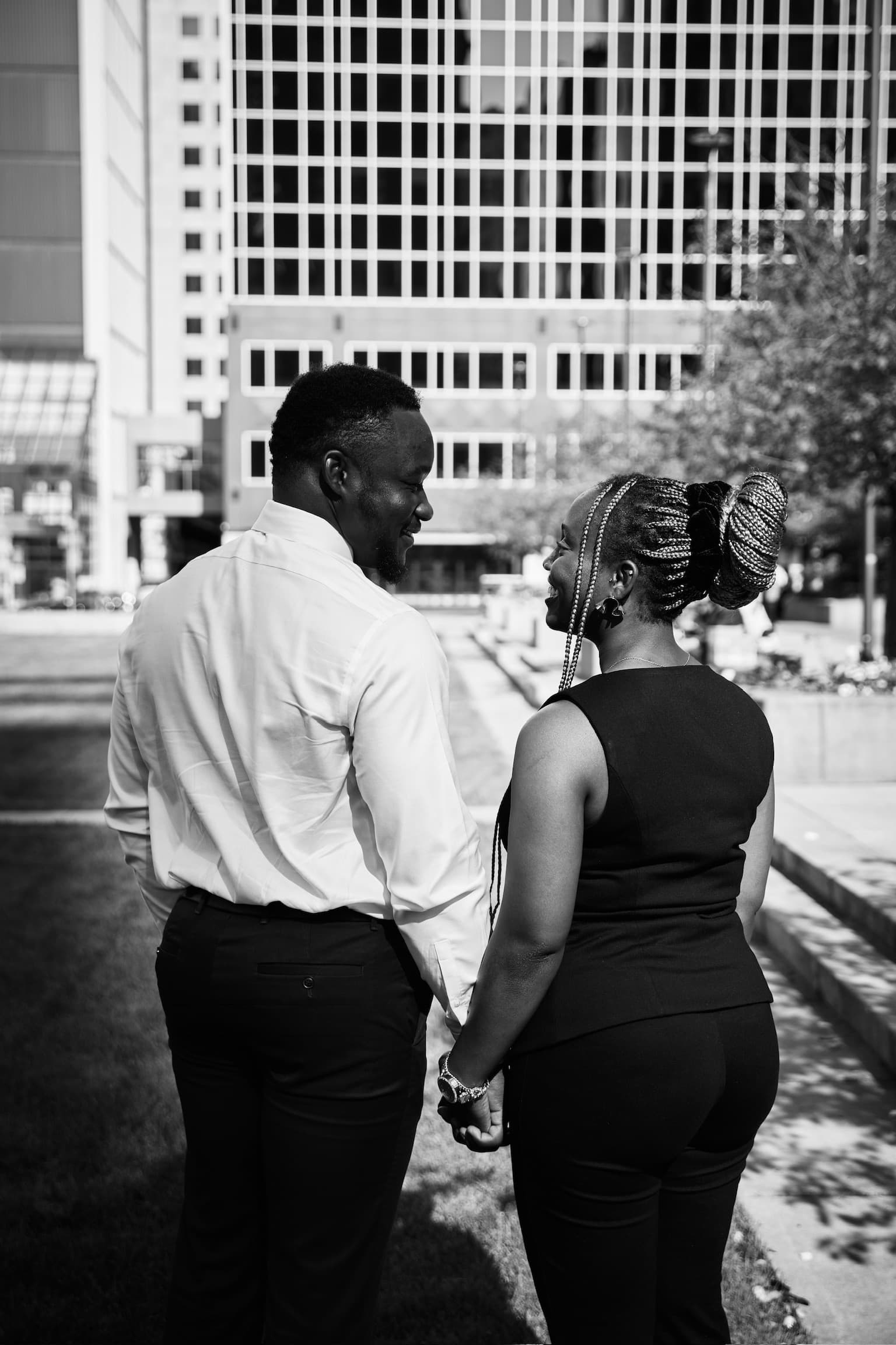 A favourite moment from Juwon and Femi's story