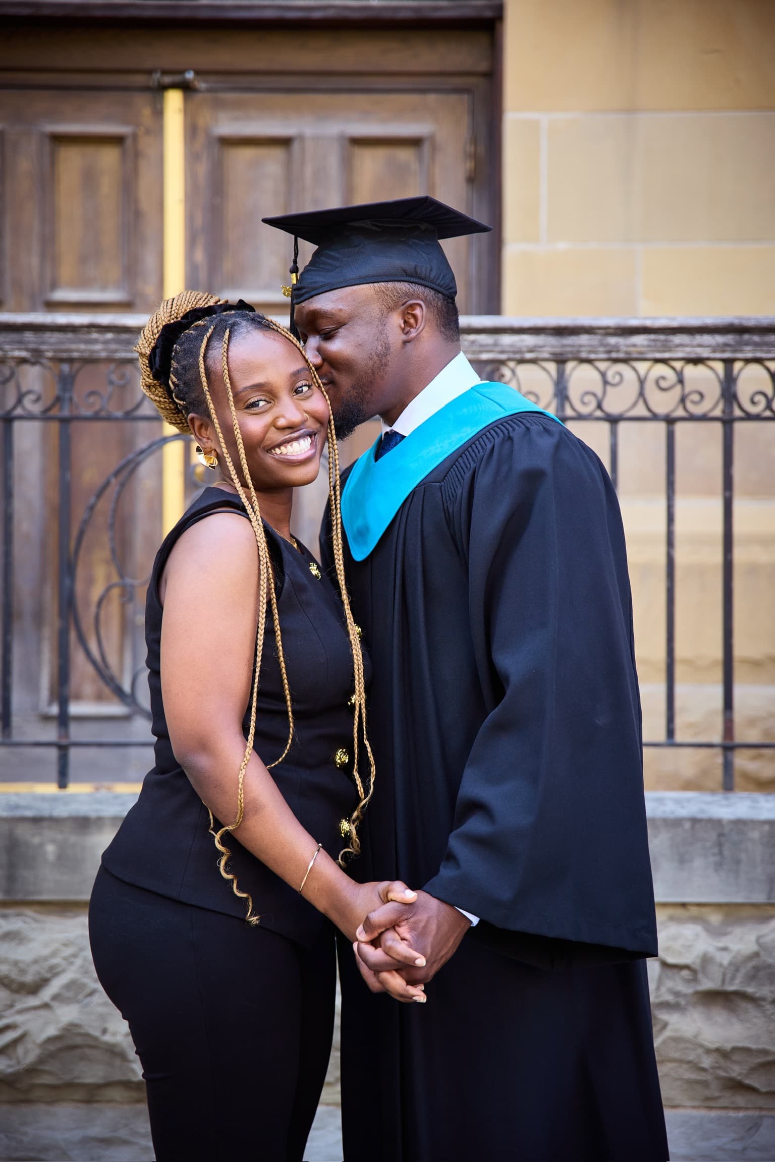 A favourite moment from Juwon and Femi's story