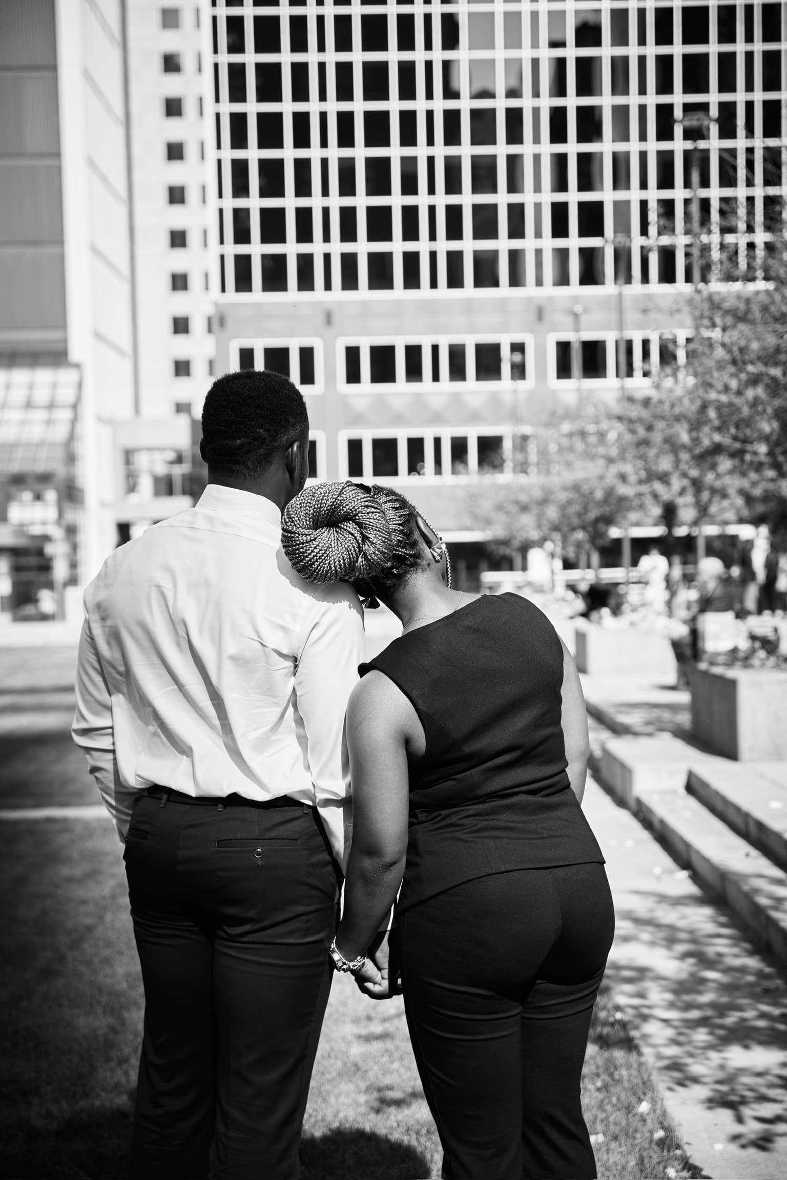 A favourite moment from Juwon and Femi's story