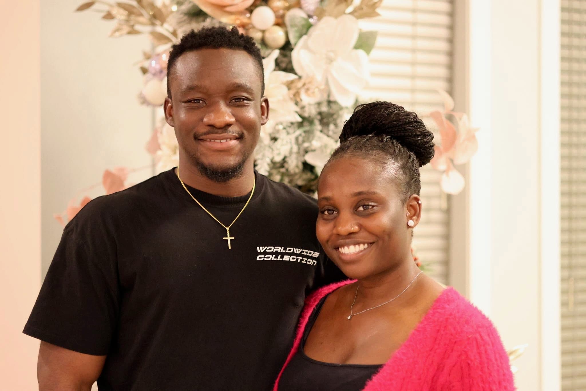 A favourite moment from Juwon and Femi's story